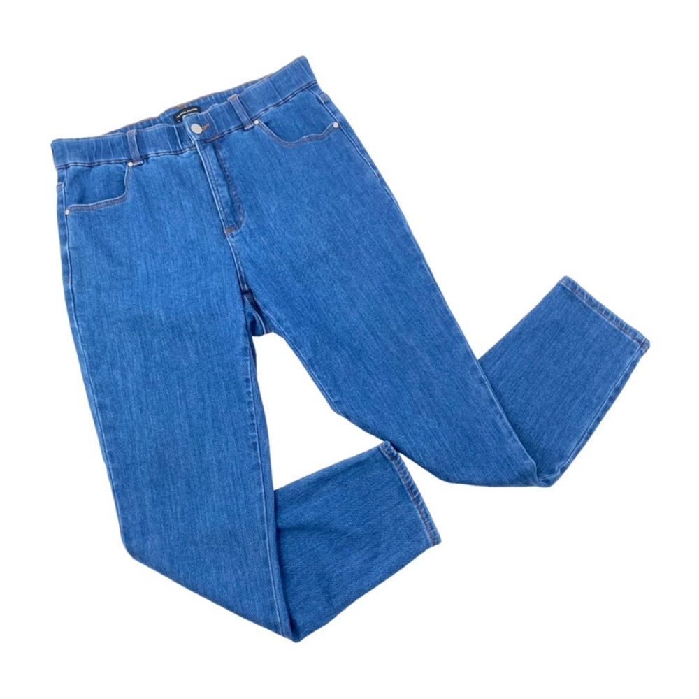 Universal Standard Riviera High Rise Classic
Blue Denim Skinny Jeans Size 10